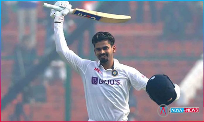 Shreyas Iyer Record in India vs New Zealand First Test
