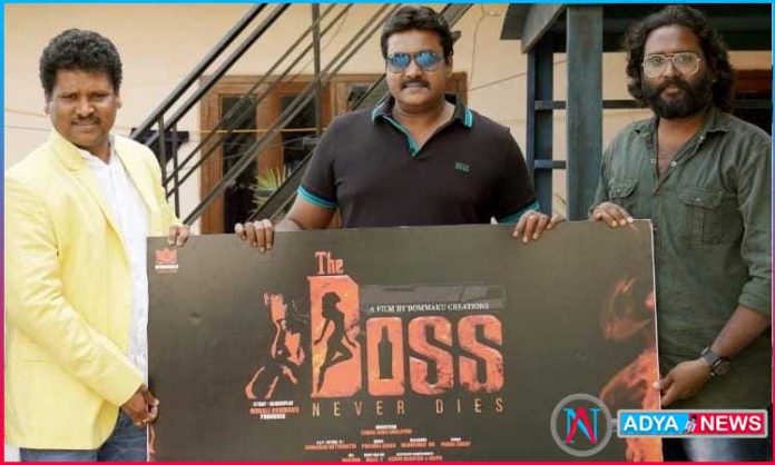 Actor Sunil Launched by Title Logo The BOSS-Never Dies Movie