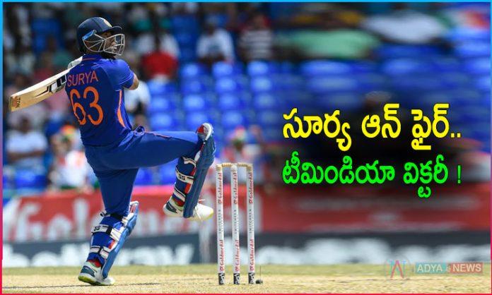 Suryakumar Yadav Stars As India Beat West Indies To Take