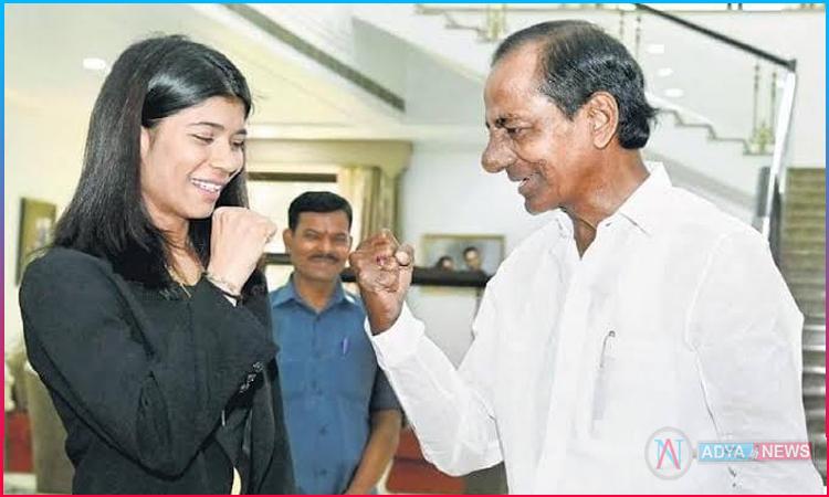 తెలంగాణ బాక్సర్ నిఖత్ జరీన్ కు స్వర్ణ పతకం