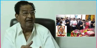 Kaikala Satyanarayana's condolence on the death of Krishna Raju