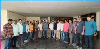 TFJA Committee Members And journalists Meet Megastar Chiranjeevi