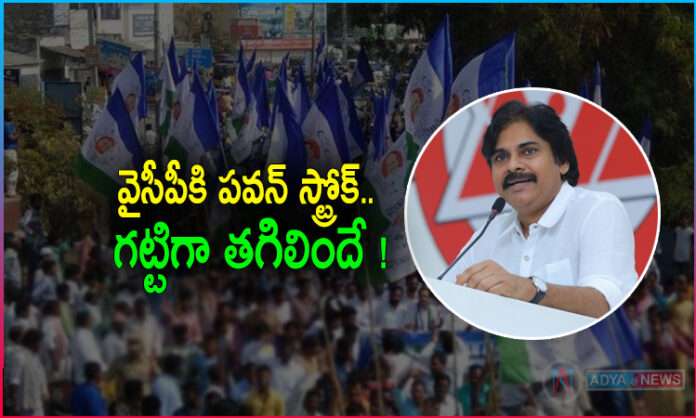 YSRCP Leaders Are Choking With Pawan Kalyan Stroke
