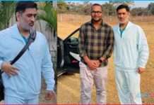 MS Dhoni's new look getting viral
