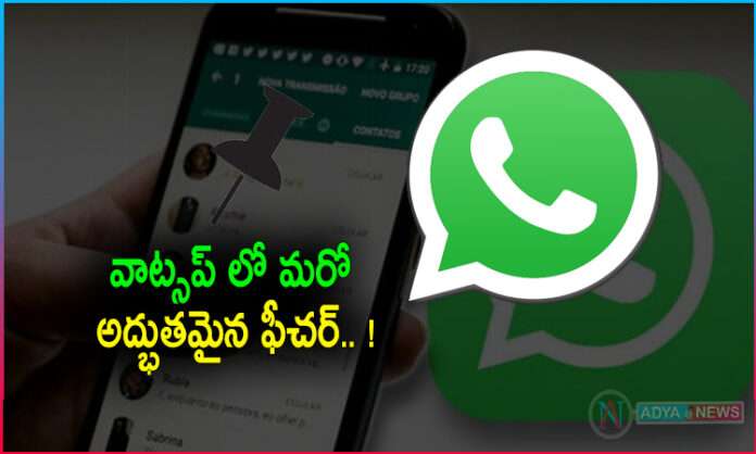 WhatsApp’s new feature to allow users to pin messages within chats, group