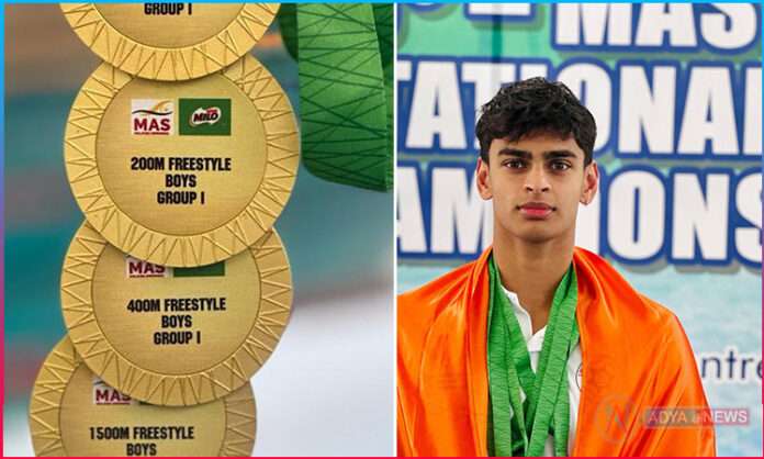 Madhavan's son Vedaant wins 5 gold medals for country