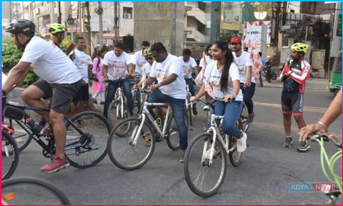Yoda Diagnostics Cyclothon in Hyderabad