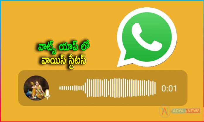 Whatsapp Status Sound on Feature