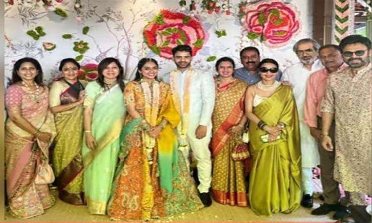 వెంకటేష్ రెండో కుమార్తె ఎంగేజ్‌మెంట్