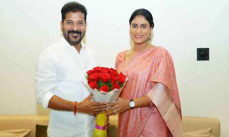 సీఎం రేవంత్‌తో షర్మిల భేటీ