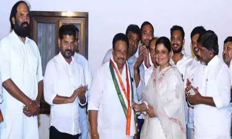 కాంగ్రెస్ గూటికి బీజేపీ మాజీ ఎంపీ..జాక్ పాట్