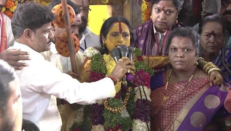 రంగం…భవిష్యవాణి చెప్పిన సర్ణలత, సంతోషంగా ఉన్నా!