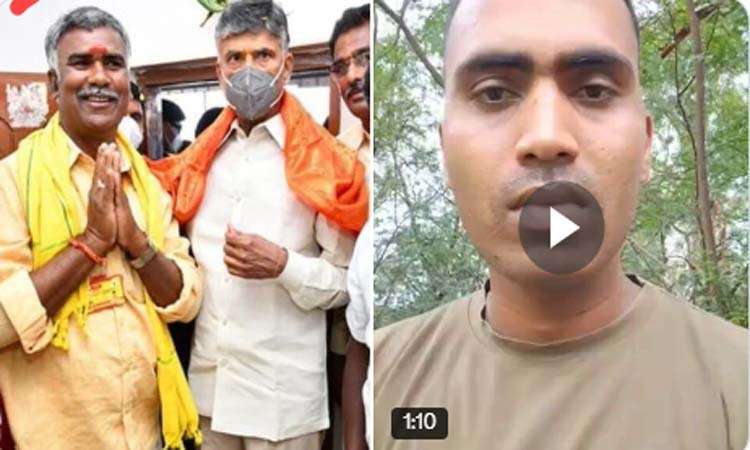 కుప్పంలో టీడీపీ నేతల అరాచకం