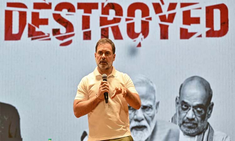 బీజేపీ కోసం ఓట్ల దొంగతనం..రాహుల్ ఫైర్
