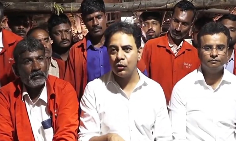 హిల్ట్ స్కాంపై కేటీఆర్ ఫైర్