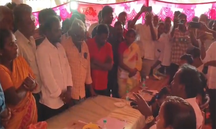 టీడీపీ మండల అధ్యక్షుడిపై కొలికపూడి ఫైర్