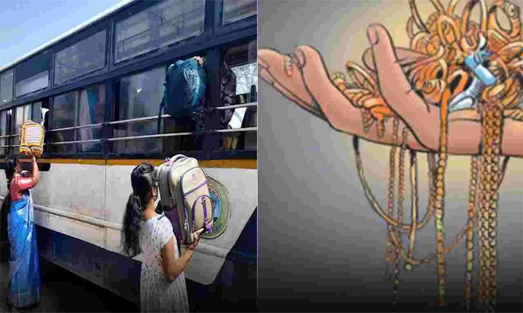 బస్సులో ప్రయాణీకురాలి నుండి బంగారం చోరి!