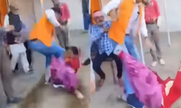 వీడియో..మహిళపై యూట్యూబర్ దాడి