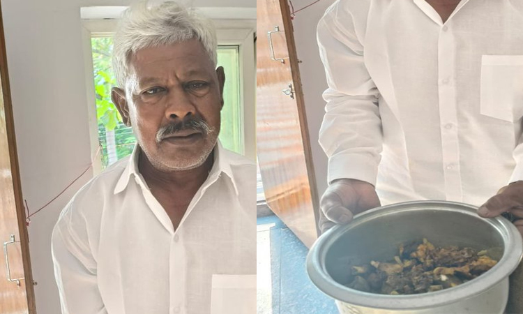 మటన్ ఉడకలేదని ఫిర్యాదు!