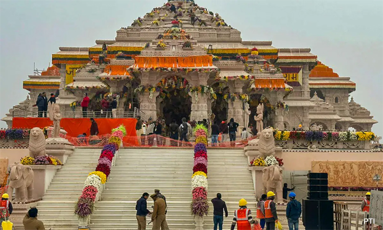 రామమందిరాన్ని తాకిన వంట గ్యాస్ కొరత