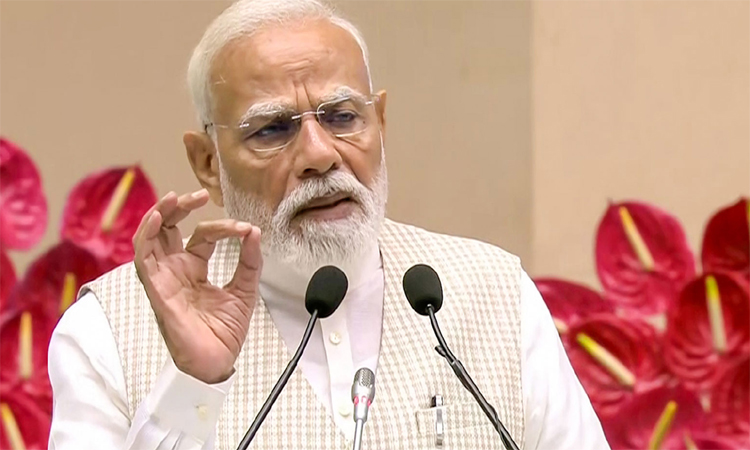 మహిళా రిజర్వేషన్ బిల్లుపై ప్రధాని మోదీ