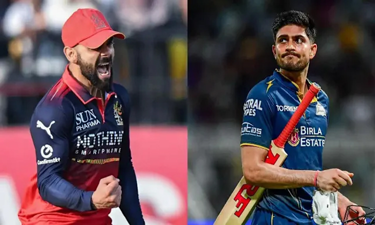 RCB బ్యాటింగ్ పవర్ వర్సెస్ GT డెప్త్ బౌలింగ్!