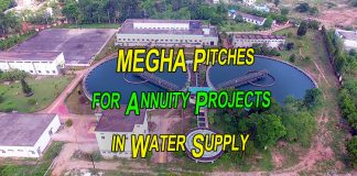 MEGHA Pitches for Annuity Projects in Water Supply