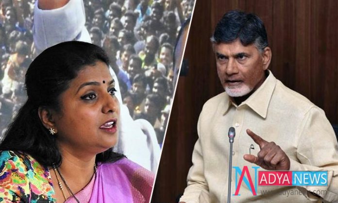 Chandrababu In Searching For A Strong Candidate Against YCP MLA Roja