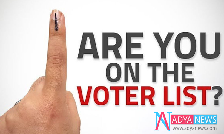 It's Better To Find Name in Voter List Before Lok Sabha Elections