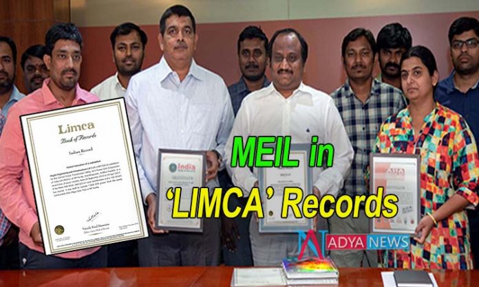 MEIL in LIMCA Records MEIL in ‘LIMCA’ Records