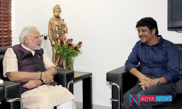 Narendra Modi Nagarjuna I will Vote For Prime Minister Modi for Better India : Nagarjuna
