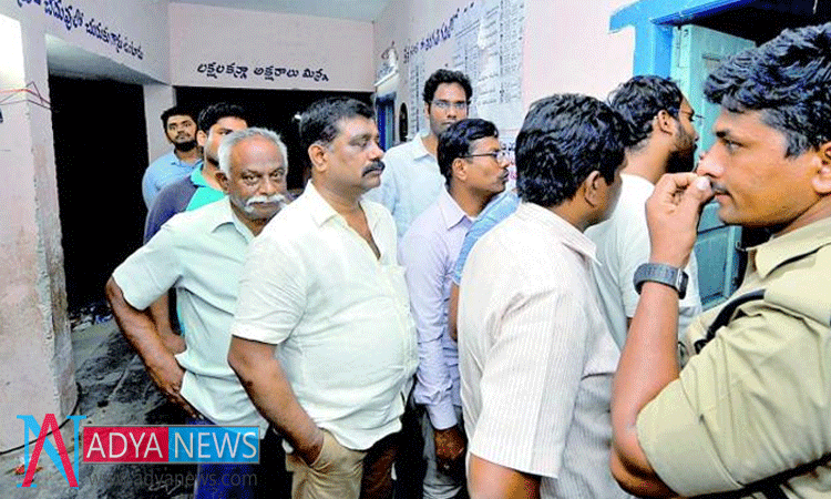 Election Commission Conducting Re-Polling For Two Areas in Guntur District