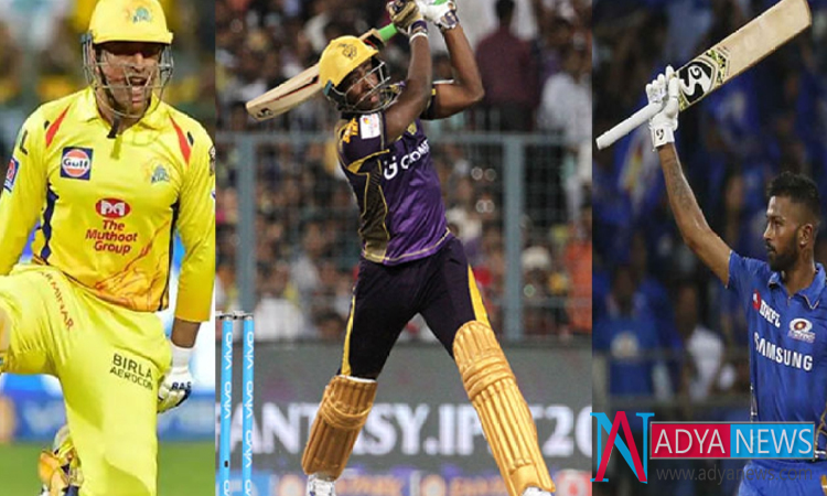 MS Dhoni, Russell , Hardik Has In Same Level Of IPL 2019 Scores