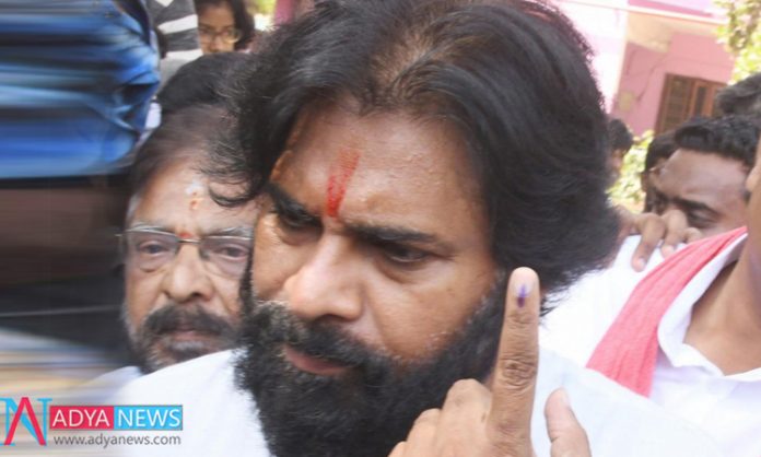 Pawan Kalyan Votie Pawan Kalyan's Horrible Comments on Election Manner Over His Voting