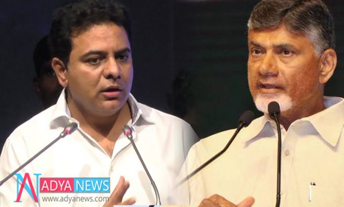 This Shows The Behaviour of Chandrababu : KTR Fired