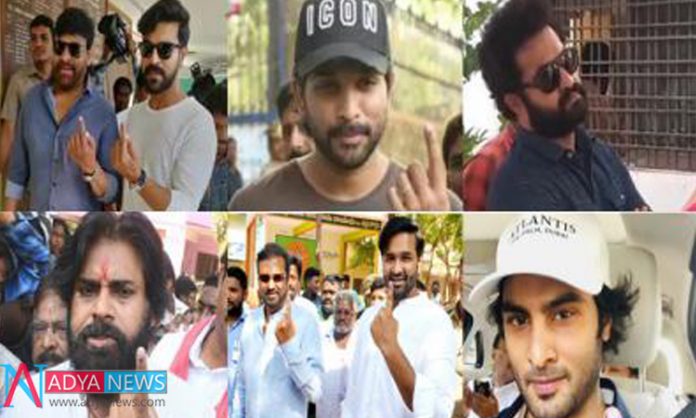 Here We Can See The Tollywood Star's Voting For The Better Feature of Telugu States