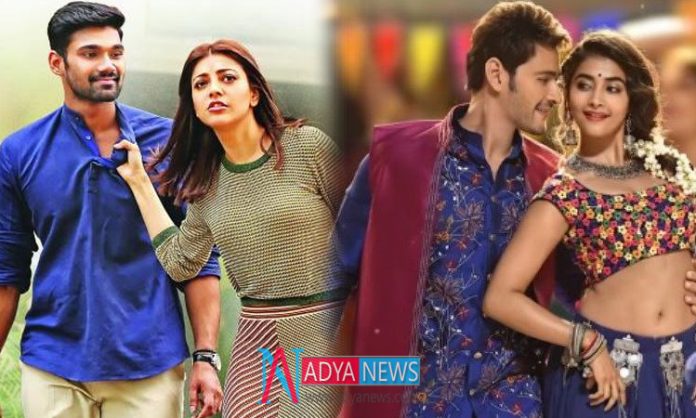 Bellamkonda-Sreenivas,-Kaja Bellamkonda Sreenivas, Kajal Aggarwal and director Teja's ‘SITA’ trailer with ‘Maharshi’