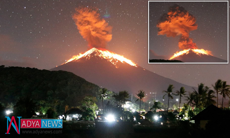 Flights Cancelled For Huge Spread Out of Ash From Mount Agung volcano