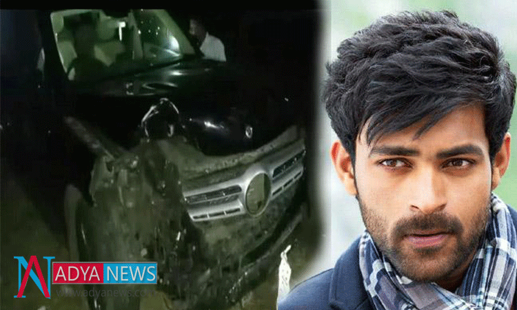 Great Escape By Mega Hero Varun Tej From Car Accident