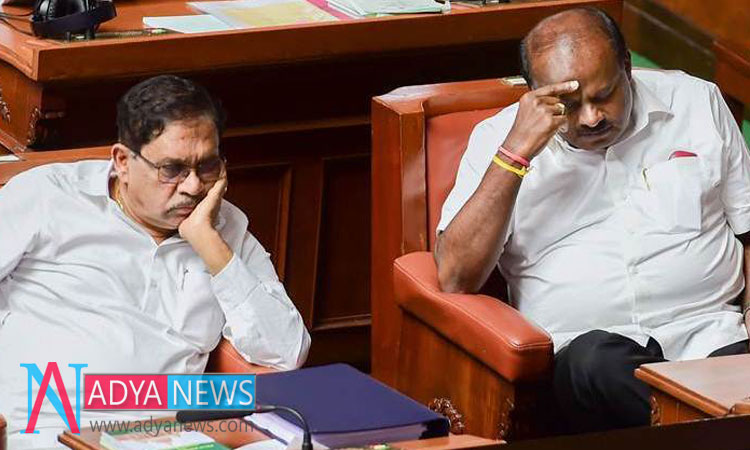 CM kumaraswamy Failed to Prove Himself in Karnataka Assembly