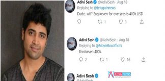 Is Adivi Sesh Made a Success Mistake On Twitter Post
