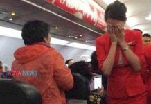 Air Asia Air Hostess Faced Tragic Incident In Running flight