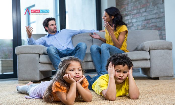 Parents Work Busy Creates the Disturbance With Children