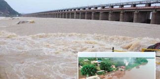 Water In Prakasam Barrage Crossed Dangerous Mark