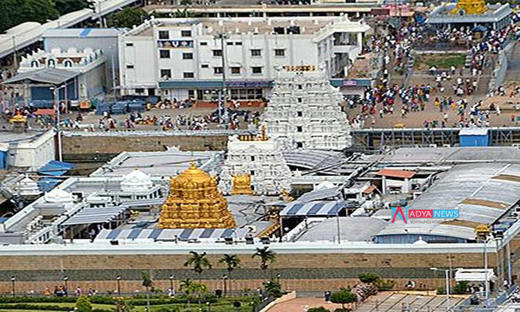 Silver Crown Stolen From Tirumala Tirupati Devasthanams