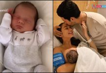 Amy Jackson shares pics of son Andreas, "Baby's first day out"