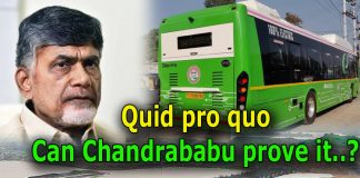 Polavaram and Electric Buses: Quid pro quo Can Chandrababu prove it?
