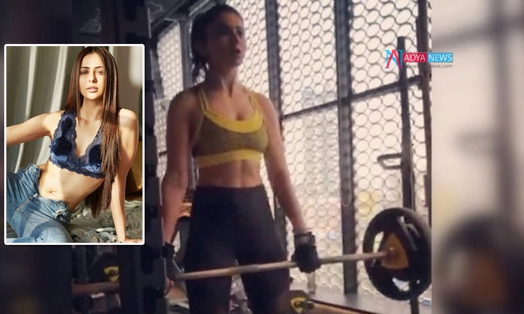 Rakul Preet slays millions of her followers with deadlifting 175 Pounds