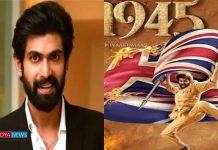 Rana Daggubati is furious on "1945 Movie" Producer as the first look of the movie is released