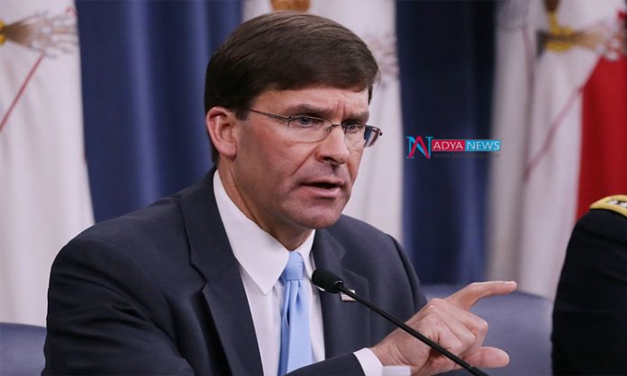 U.S Defense Secretary Mark Esper, Al Baghdadi's death will be a warning to the terrorists